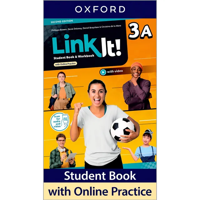 Link it! level 3a student book and workbook with online practice *2nd ed* de Bowen Philippa Delaney Denis y de la Mare Christina en inglés 0
