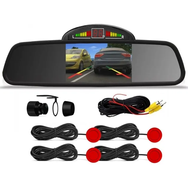 Sensor De Estacionamento C/ Retrovisor E Câmera De Ré Jumper