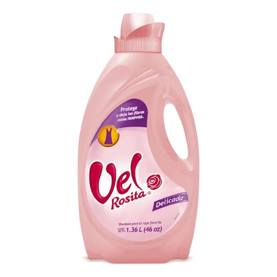 Detergente Líquido Vel Rosita Delicada 1.36L