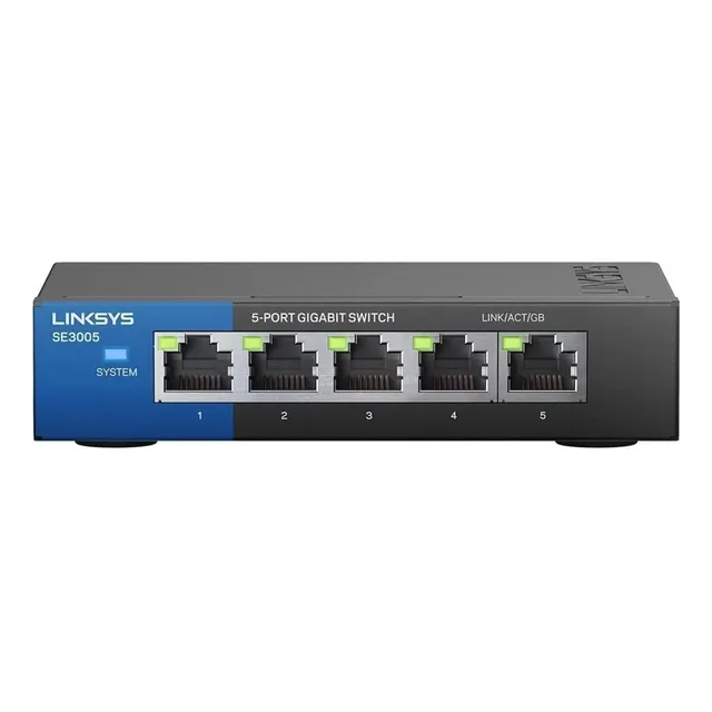 Switch Linksys Se3005 5 Ptos Gigabit No Admin