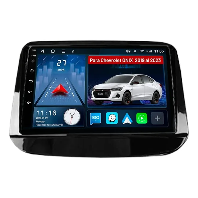Stereo Android 14 Gps Chevrolet Onix 4gb+64gb+carplay Bt