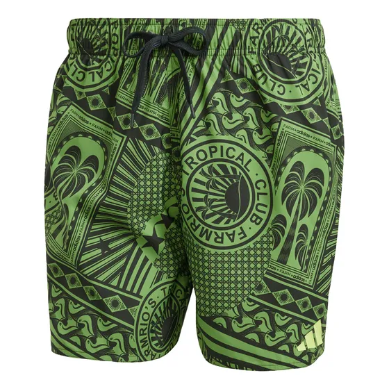Pantaloneta adidas Natación  X Farm Hombre Verde Jg3598