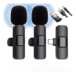 Micrãfc No De Solapa Inalámbrico Para Android/iPhone 2piezas Micrãfc No De Solapa Inalámbrico Para Android/iPhone 2piezas