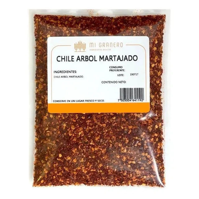 Chile Árbol Martajado 500 Gramos