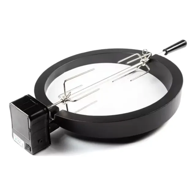Spiedo A Batería Asador Porteño Kamado Argentino