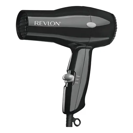 Revlon Essentials Rvdr Compacta Viajera Negro