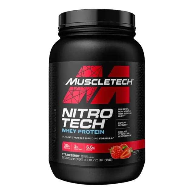 Proteína Nitrotech Performance Series Strawberry 2lb
