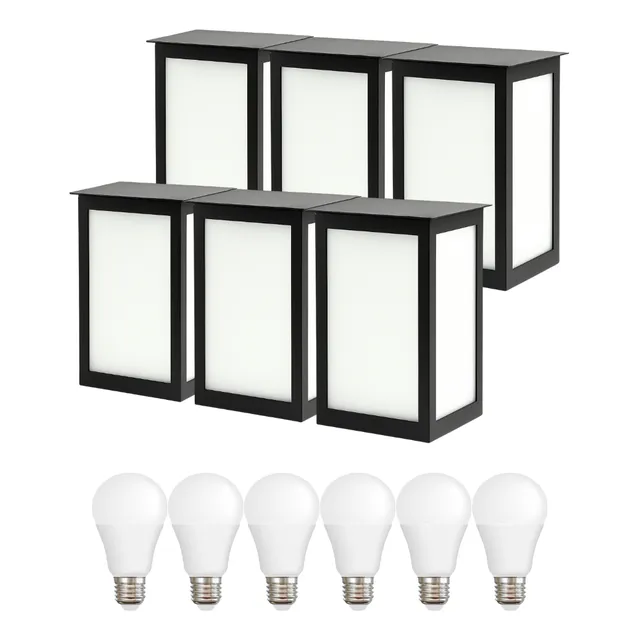 Pack X 6 Farol Moderno Oferta Especial 2000m + 6 Led 10 Watt