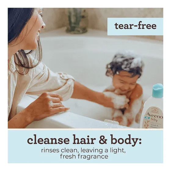 Shampoo Daily Moisture (532ml) Aveeno Baby.
