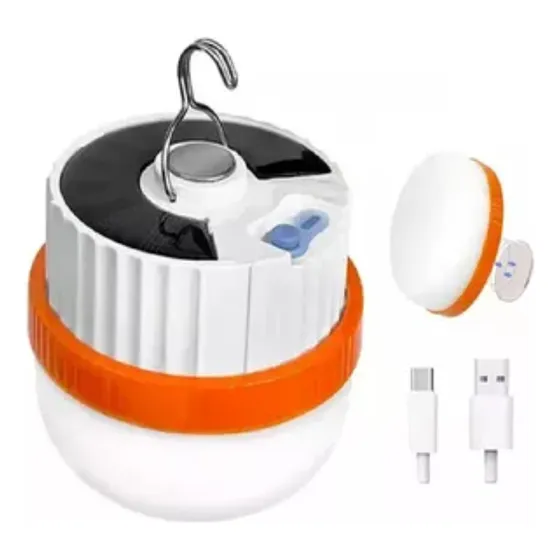 Bombillo Led Recargable Usb Emergencia 100w Y 200w