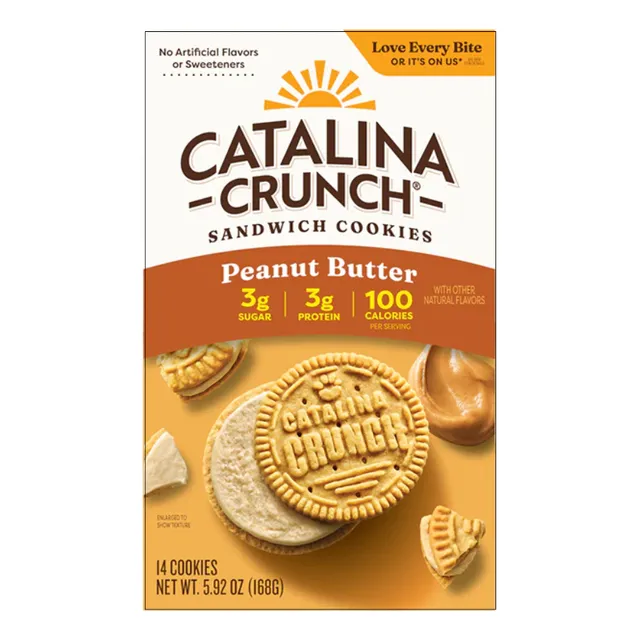 Catalina Crunch Cookies Peanut Butter 168gr