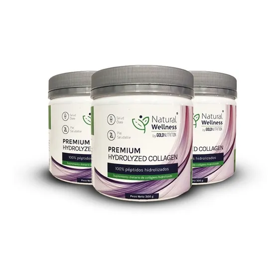 Colágeno - Pack 3 Meses Premium Hydrolyzed Collagen Nw 