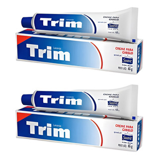 2 Creme De Cabelo Trim 65 g Lavanda Original 2 Creme De Cabelo Trim 65 g Lavanda Original