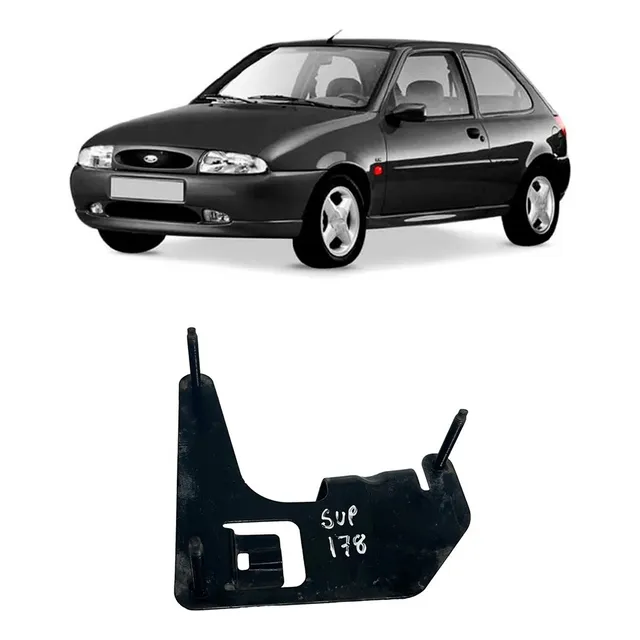 Suporte Módulo Injeção Fiesta 2003 A 2006 2s6512a659ac