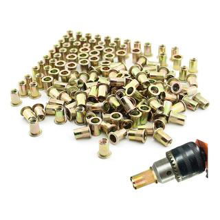 Tuerca Remachable Milimetrica M6 100pz Tuerca Remachable Milimetrica M6 100pz