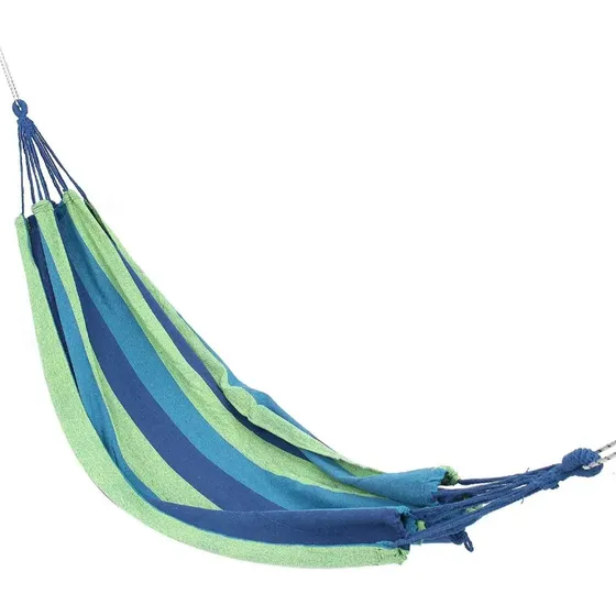 Hamaca Paraguaya P/ 1 Persona 2m X 80cm Color Azul