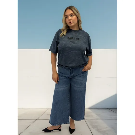 Remera Estampa Manhattan Dama T- Especial