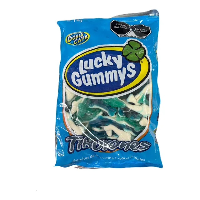 Gomitas Lucky Gummys Tiburones 1kg