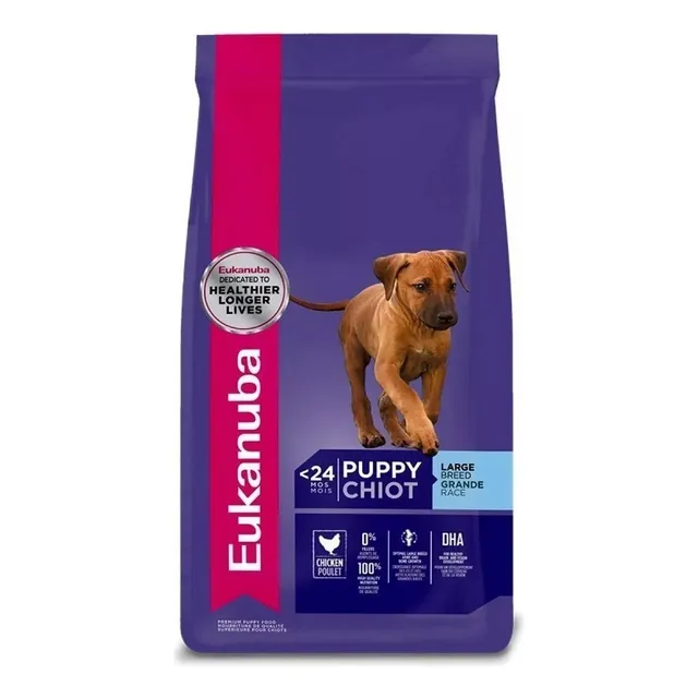 Alimento Eukanuba Cachorro Raza Grande 18kg Con Regalo