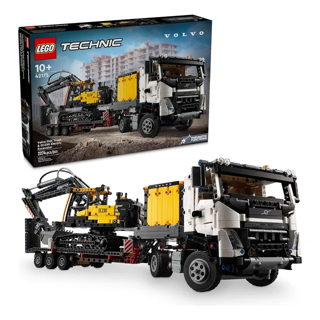 Lego Technic Volvo Fmx Truck & Ec230