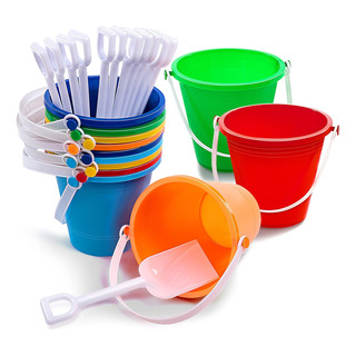 Sloosh 12 Juegos De Cubos De Arena Con Palas Para Ninos C... Sloosh 12 Juegos De Cubos De Arena Con Palas Para Ninos C...