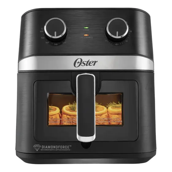 Oster® Freidora De Aire Manual, Recubrimiento Oster® Diamond Color china | Cuotas sin interés
