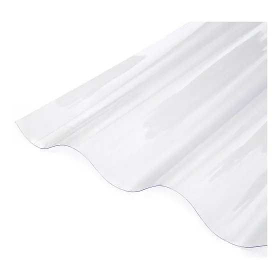 Kit 5 Policarbonato Cristal Perfil Telhas 177 1,83 X 1,10m