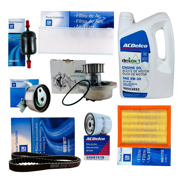 Kit Distribucion 4 Filtros + 5w30 Chevrolet Agile 1.4 2017