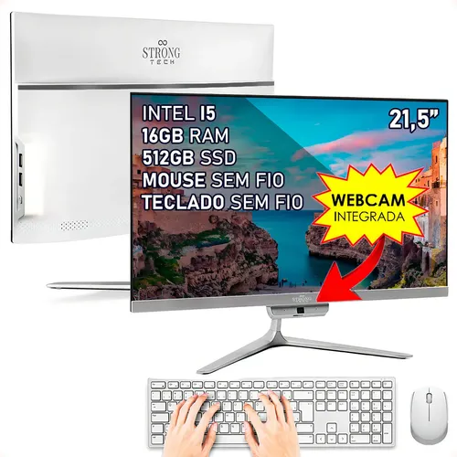Tudo em um Dell Inspiron 24 Aio 5400 - 23,8 polegadas Int/vc