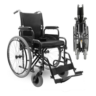 Cadeira De Rodas Dobråvel Modelo D400 Até 120 Kg - Dellamed Cadeira De Rodas Dobråvel Modelo D400 Até 120 Kg - Dellamed