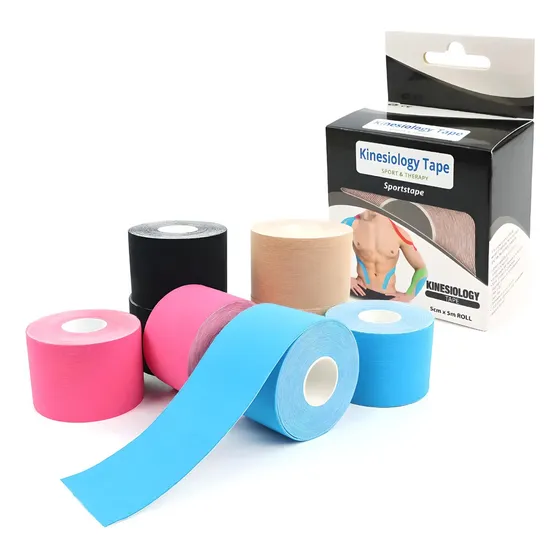 Kit 3 Fita Kinesio Tape Fisioterapia Bandagem Tape Muscular