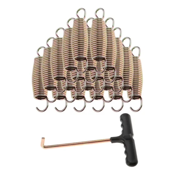 Muelles De Trampolín De Acero Resistente, Muelles De 9cm