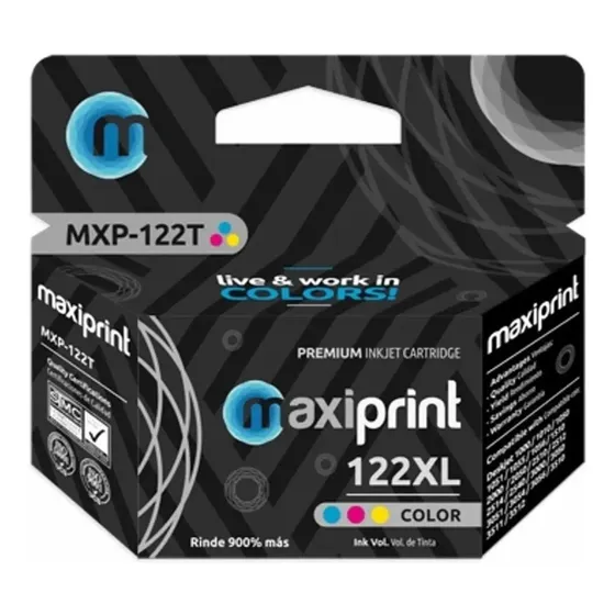 Cartucho Hp 122xl Tricolor