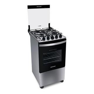 FogĂŁo Brastemp Piso 4 Bocas Duas Prateleiras Inox Bivolt FogĂŁo Brastemp Piso 4 Bocas Duas Prateleiras Inox Bivolt