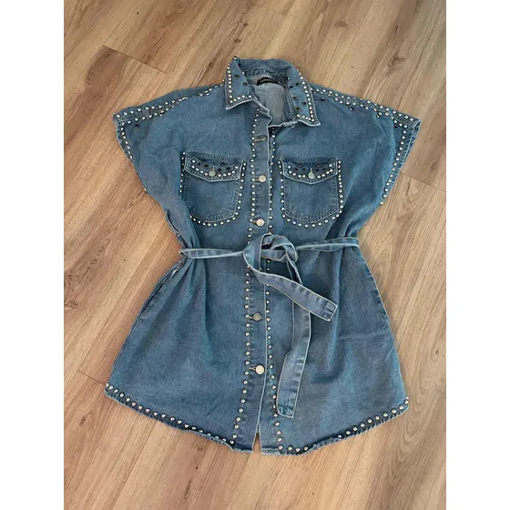 Vestido De Jean Usado