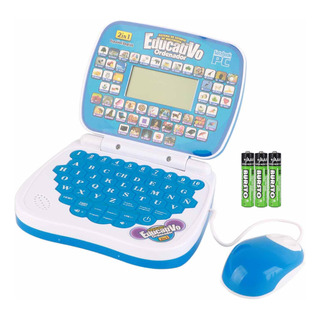 Mini Laptop Interactiva Educativa Español/inglés Para Niños Mini Laptop Interactiva Educativa Español/inglés Para Niños
