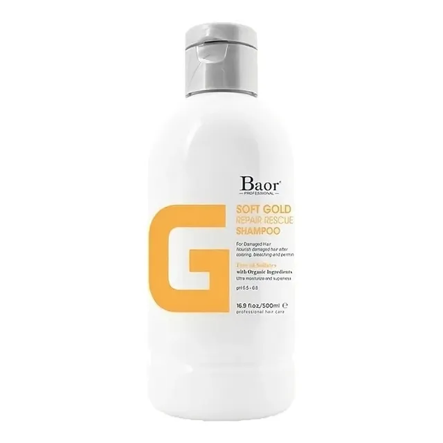 Shampoo Reparador Baor G Soft Gold 500ml