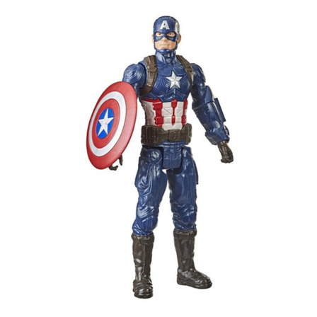 Figura de ação Marvel Capitão América Avengers F1342 de Hasbro Titan Hero Series
