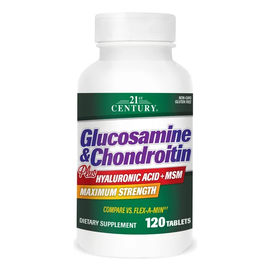 Suplemento De Glucosamina Y Condroitina Del Siglo Xxi 120 Ta