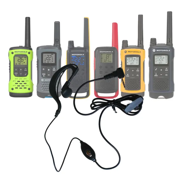 Fone Ouvido Ptt Lapela Para Rádio Ht Motorola T200 T210 T400