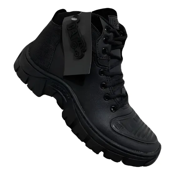 Borcegos Botas Cat Caterpillar Cuero Ecologico