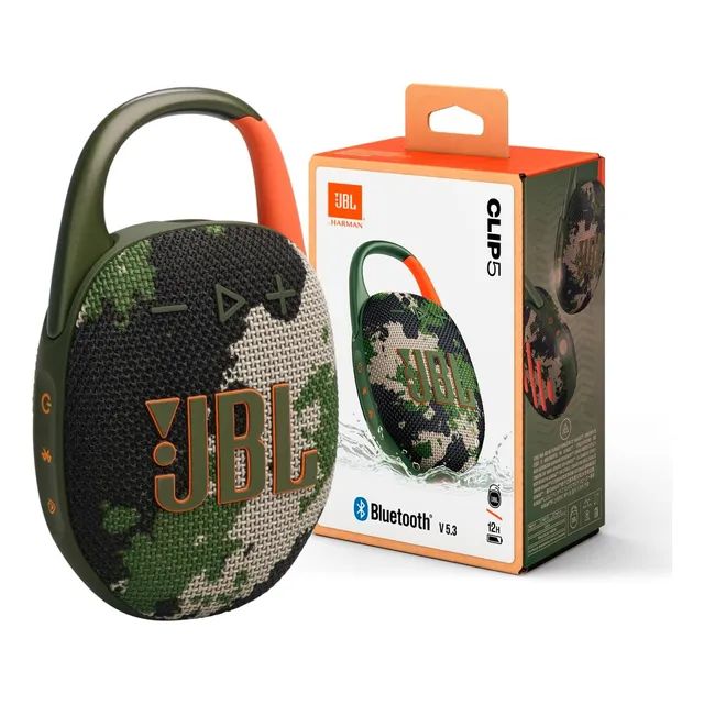 Bocina Jbl Clip 5 Cert. Ip67 Distintos Colores Original
