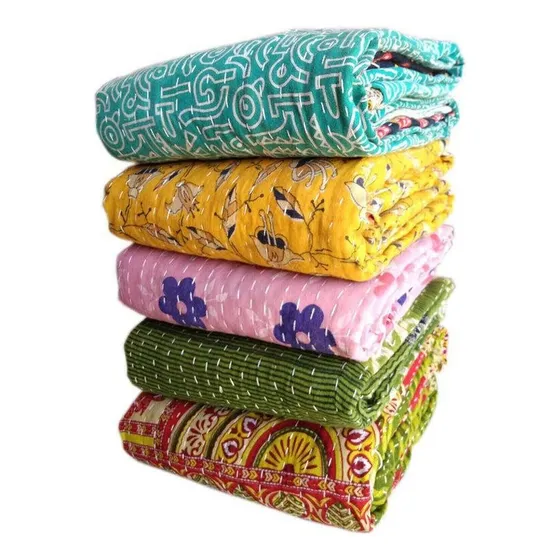 Colcha Kantha Tribal India Al Por Mayor, Manta Vintage ...