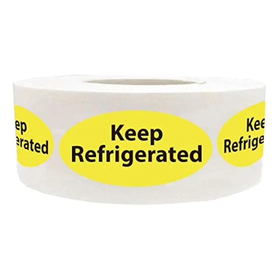 Pegatinas Refrigeradas, Etiquetas De Conservación