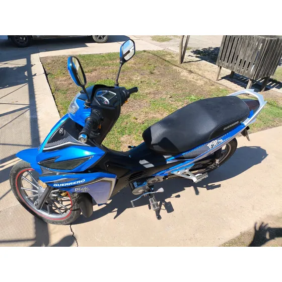Moto Guerrero Trip Plus 125, Año 2023