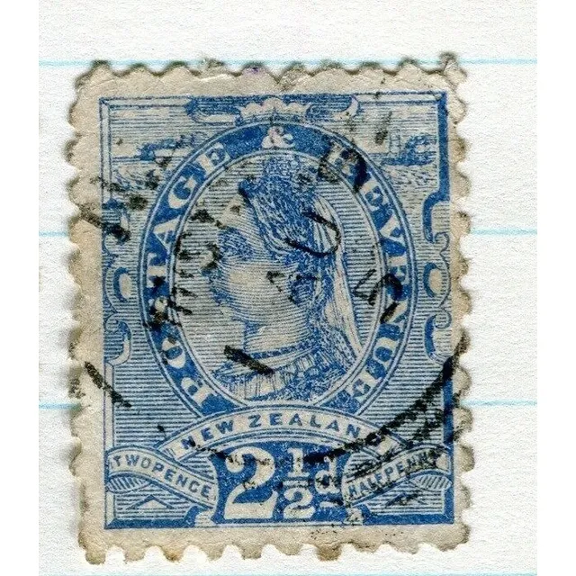 Estampillas Nueva Zelanda 1881 - Reina Victoria