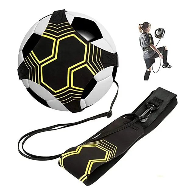 Atrapa Pelota/control De Balón/cinturón Entrenamiento Fútbol Color Negro