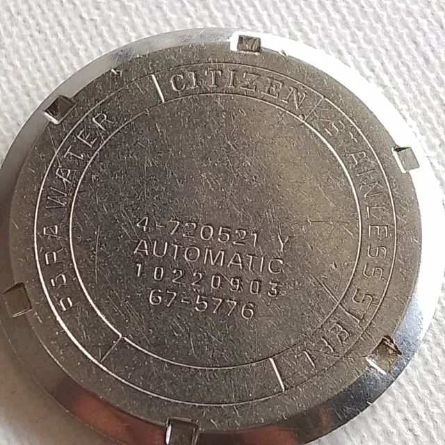 Tapa De Reloj Citizen 4720521-y
