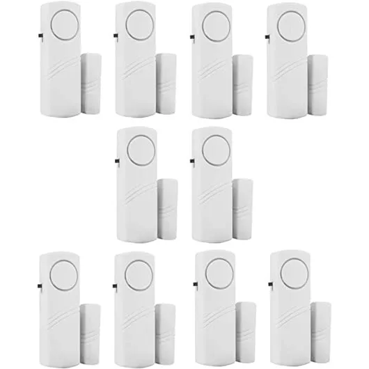 Sensor Alarma Antirobo Casa Magnetico Puerta Ventanas X10und