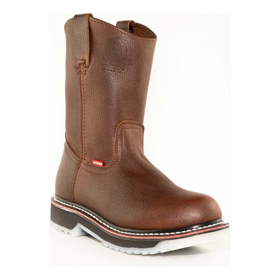 Bota De Trabajo Industrial Uso Rudo Acoginada Apache Sierra